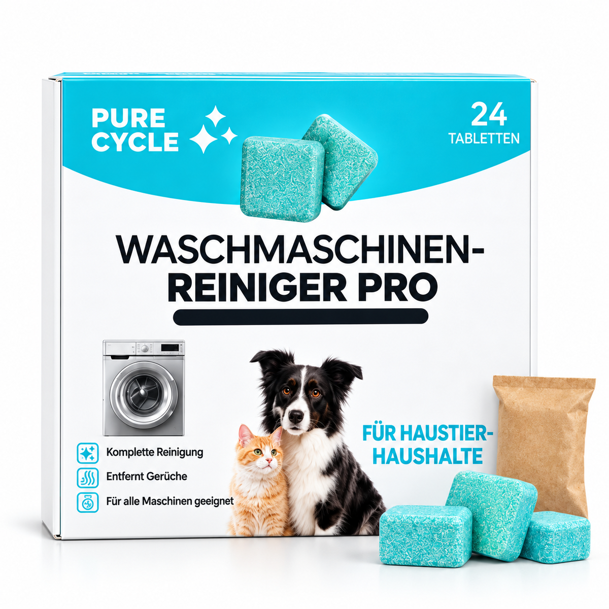 PURE CYCLE: PROFESSIONELLER WASCHMASCHINENREINIGER