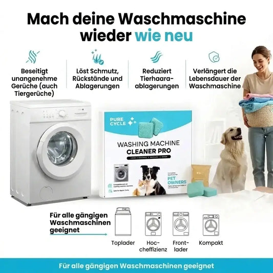 PURE CYCLE: PROFESSIONELLER WASCHMASCHINENREINIGER