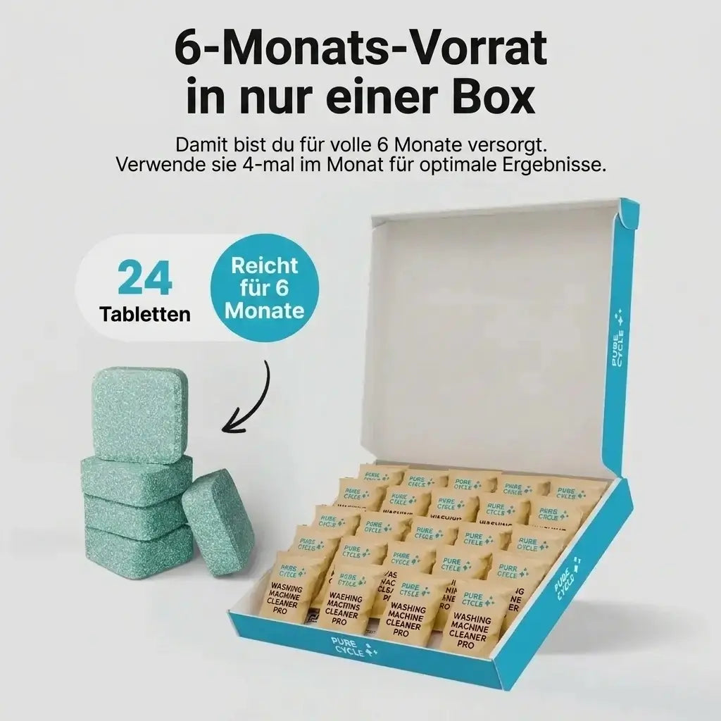 PURE CYCLE: PROFESSIONELLER WASCHMASCHINENREINIGER