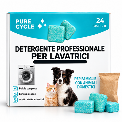 PURECYCLE: DETERGENTE PROFESSIONALE PER LAVATRICI