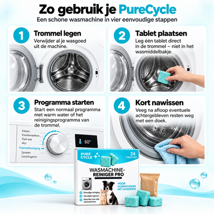PURECYCLE: DETERGENTE PROFESSIONALE PER LAVATRICI