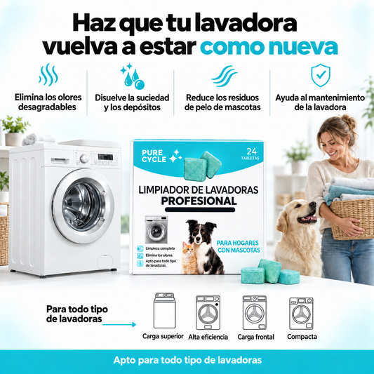 PURECYCLE: DETERGENTE PROFESSIONALE PER LAVATRICI