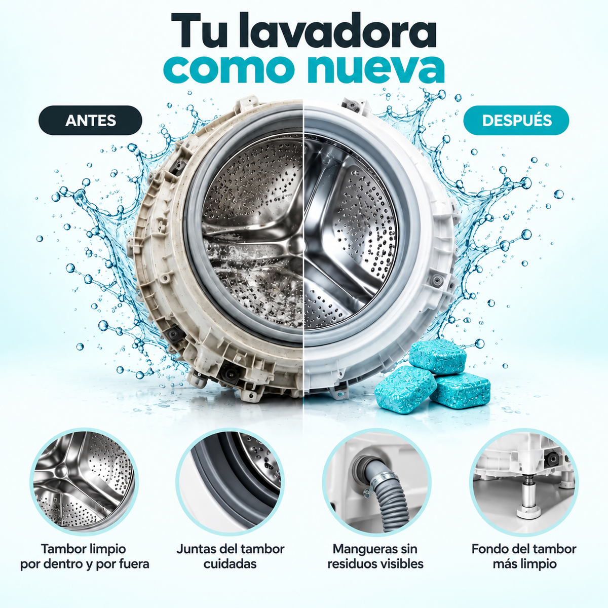PURECYCLE: DETERGENTE PROFESSIONALE PER LAVATRICI