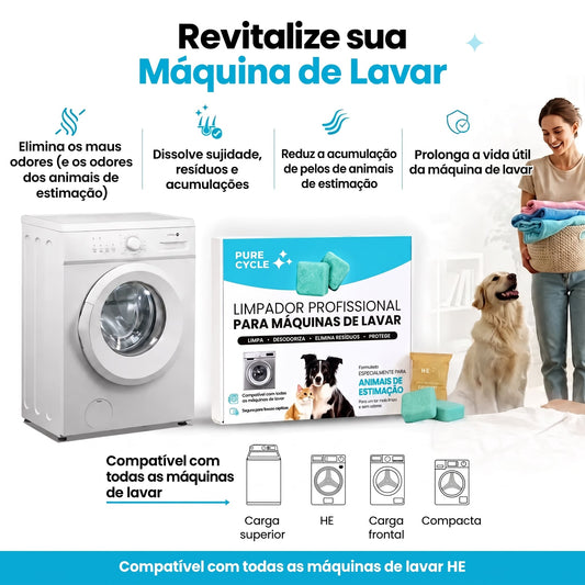 PURE CYCLE: DETERGENTE PROFESSIONALE PER LAVATRICI
