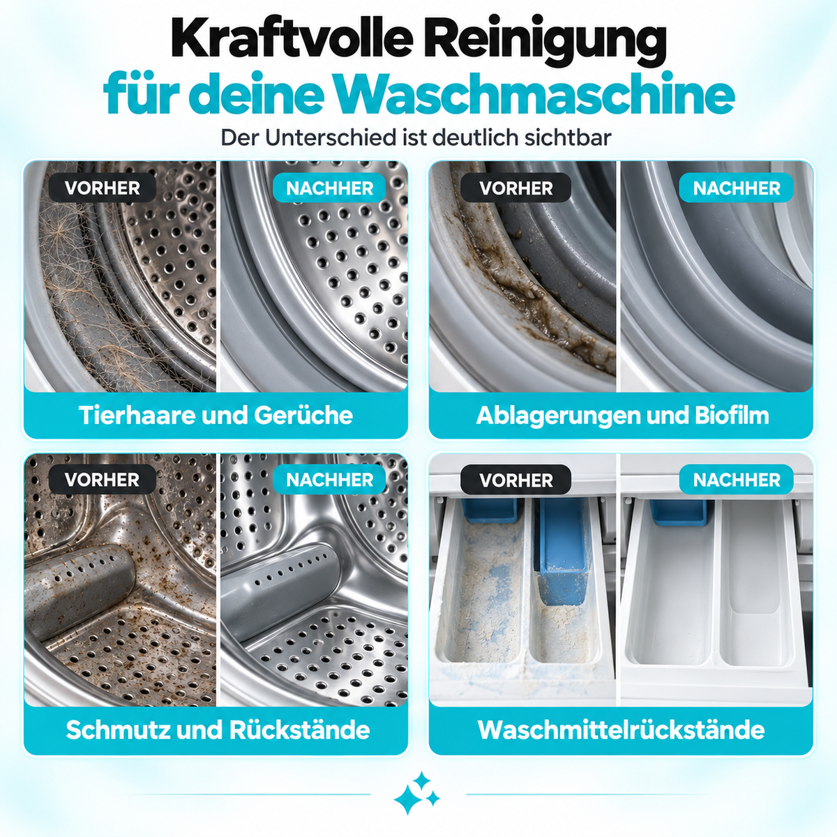 PURE CYCLE: PROFESSIONELLER WASCHMASCHINENREINIGER